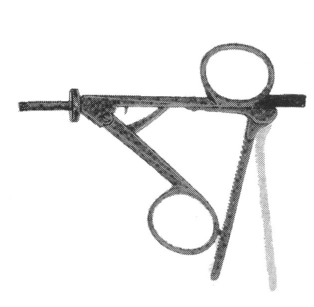 İZOLESİZ BİYOPSİ FORSEPS D MODEL SAPLI ÇAP : 5MM L:36CM